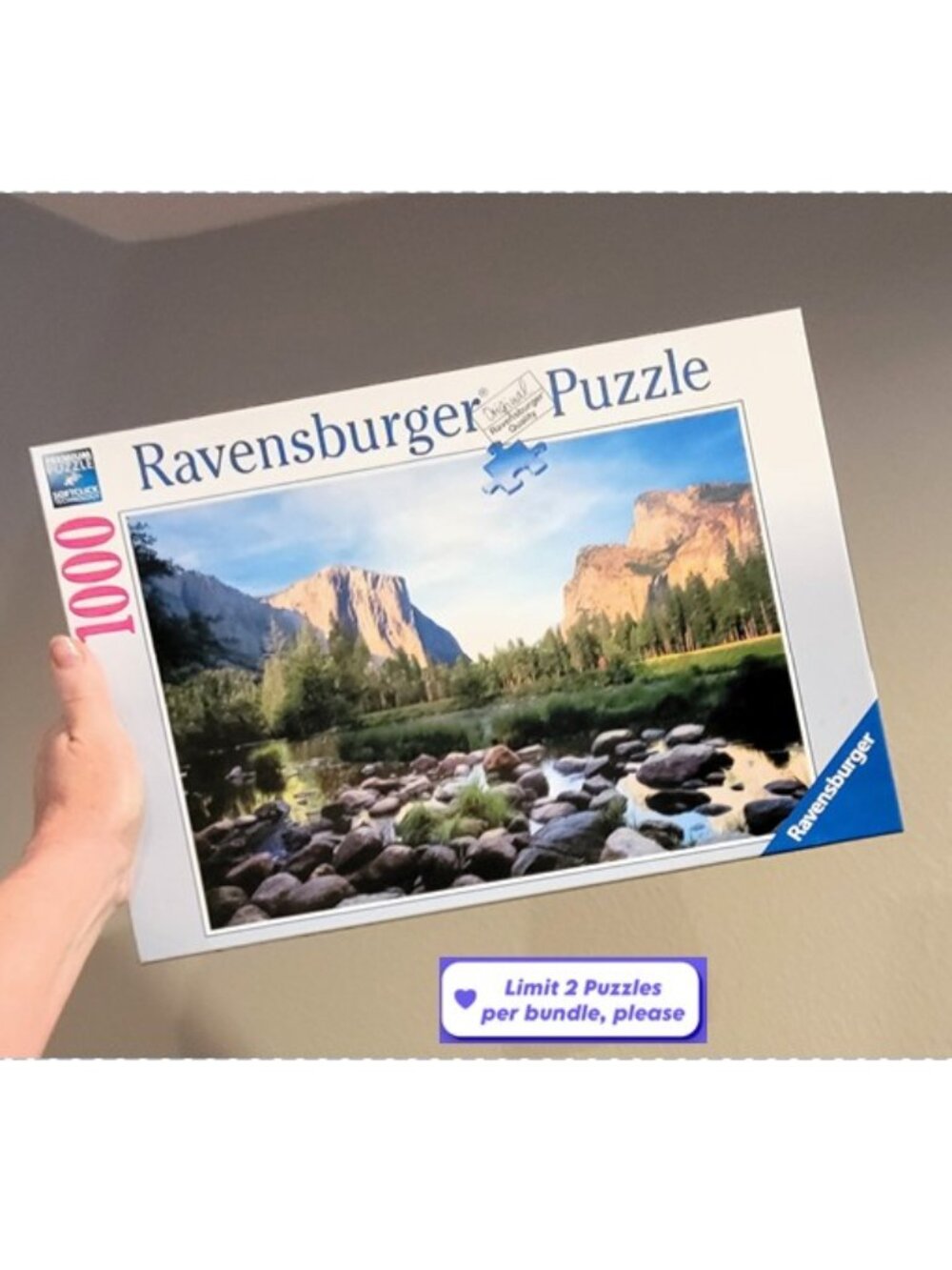 NEW Yosemite Valley by Ravensburger JIGSAW PUZZLE 1000 pieces